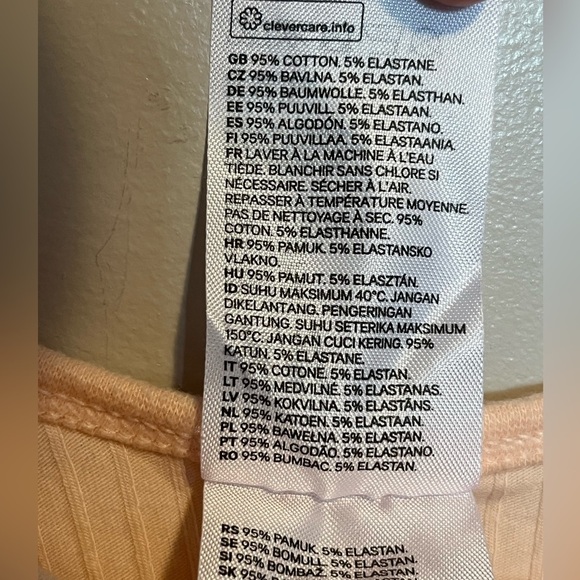 H&M Peach Print Women's Sleepwear Set - Picture 12 of 13